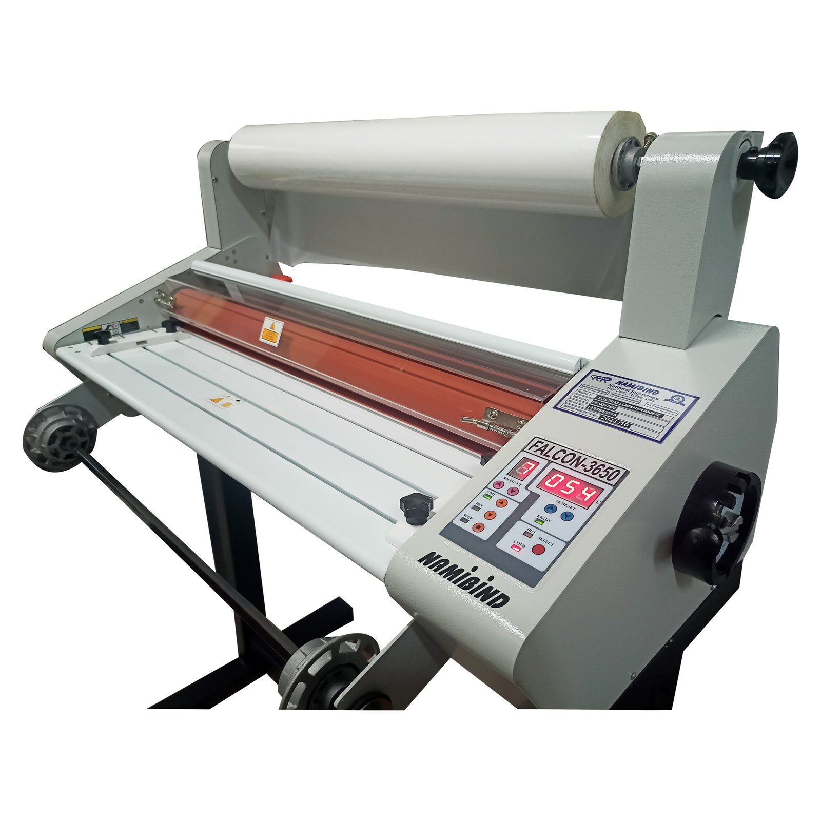 Roll to Roll Lamination Machine Size 25 Inch With Speed & Temperature Control | Falcon-3650 - Image 2