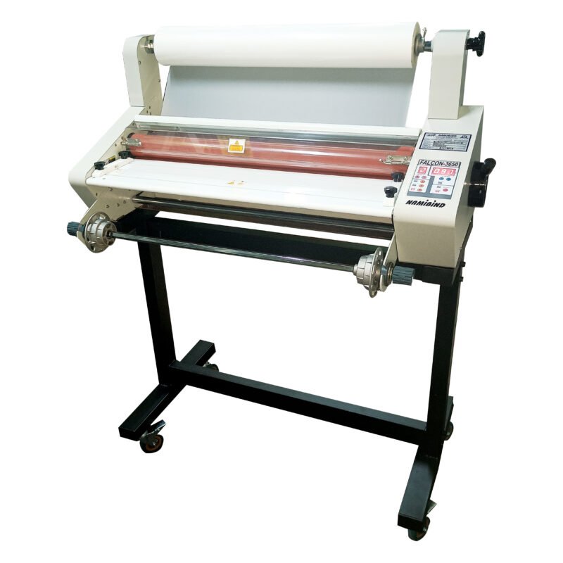 Roll to Roll Lamination Machine Size 25 Inch With Speed & Temperature Control | Falcon-3650