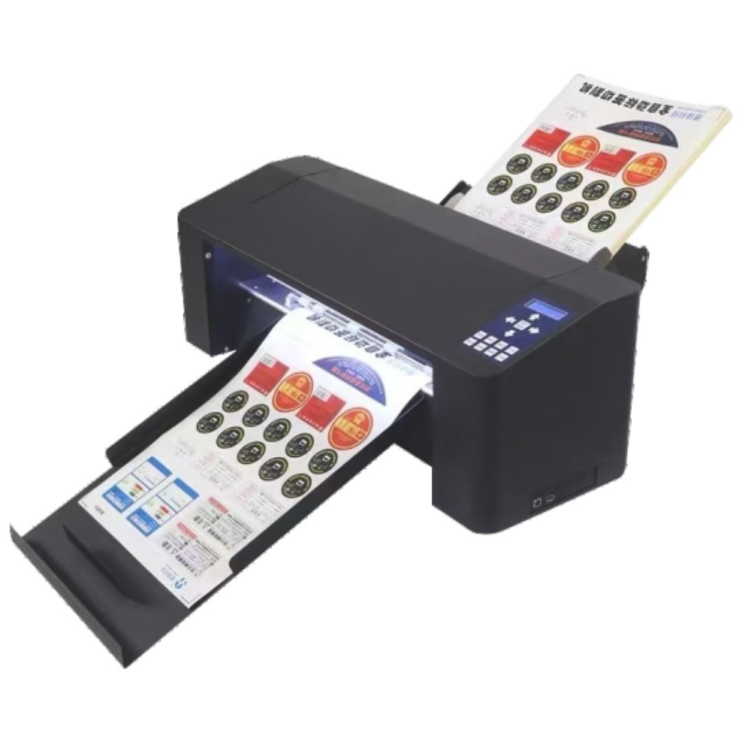 Namibind ZX 350C Label Die Cutter Machine | Max 350mm Media Width | 900mm/s Cutting Speed | 1mm Max Cutting Thickness | High-Speed Microprocessor | 2×16 LCD Display | 800g Pressure | USB/Network Interface