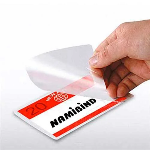 Namibind 70 x 100 mm Thermal Lamination Pouch 175 Micron, Premium Quality, Crystal Clear Lamination ID Card Pouch Pack of 10 (100 Pouches/Pack)