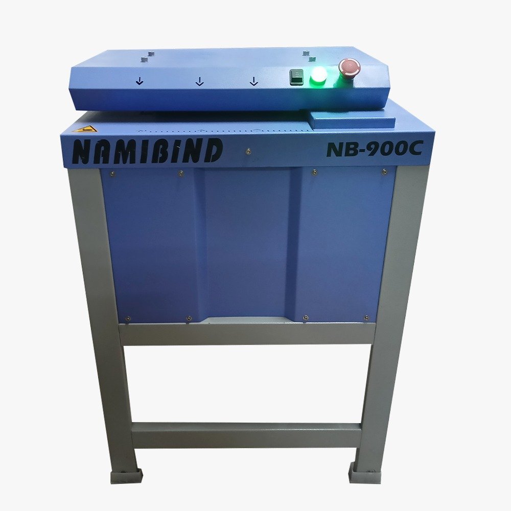 Namibind NB-900C Cardboard Perforating Shredder, 300 mm Performing Width, Semi-Automatic, 10 mm Cut Thickness, 100-150 Kg/H Shred Speed