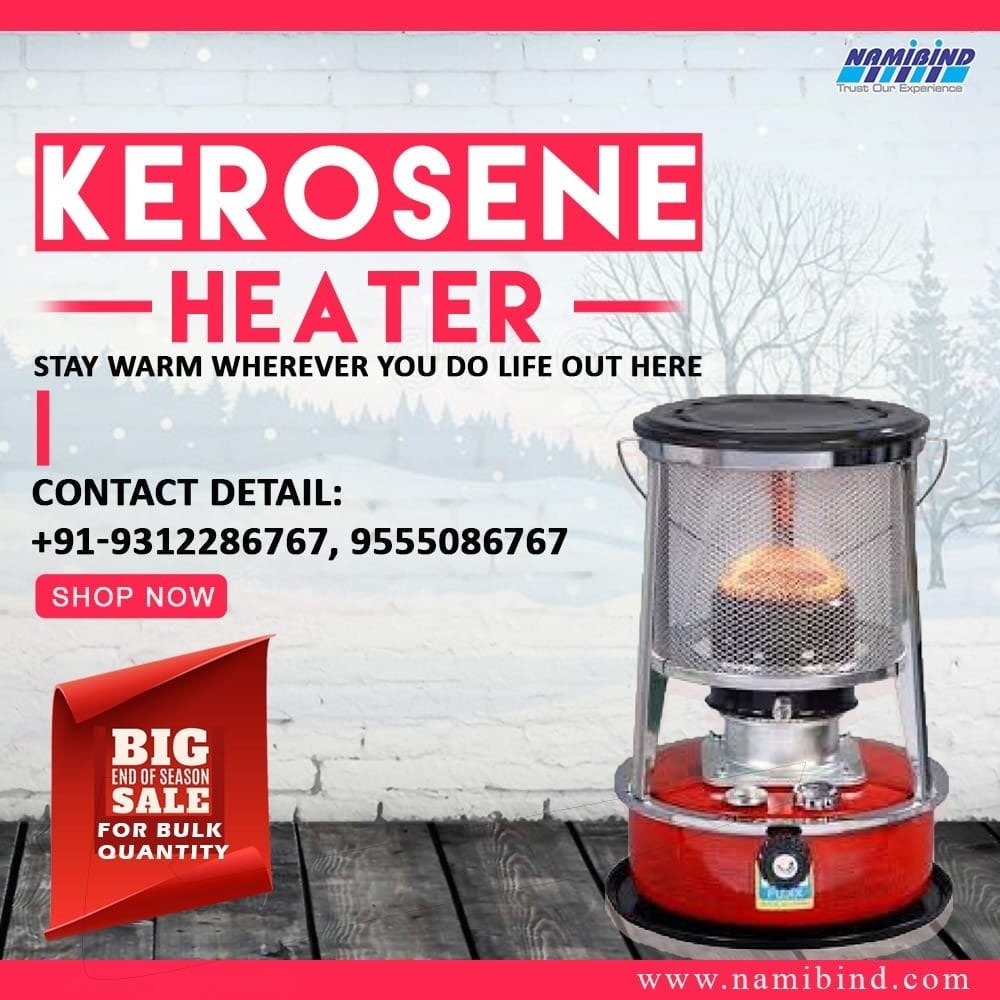 Namibind KH-229 Portable Kerosene Heater, 4.5L Tank Capacity, 7800-8900 BTU/Hr, 17-18 Hr Heating Duration, Ideal for Village & Remote Areas - Image 5