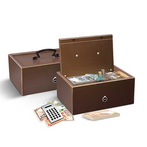 Cash Box With Coin Tray