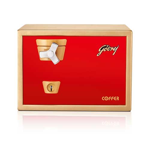Godrej Premium Coffer V1 Red Home Locker