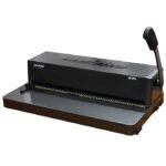 Namibind NB-390A Manual Binding Machine, 12/14 Sheet Punch Capacity (80g), 500 Sheet Binding Capacity, Open Throat Design