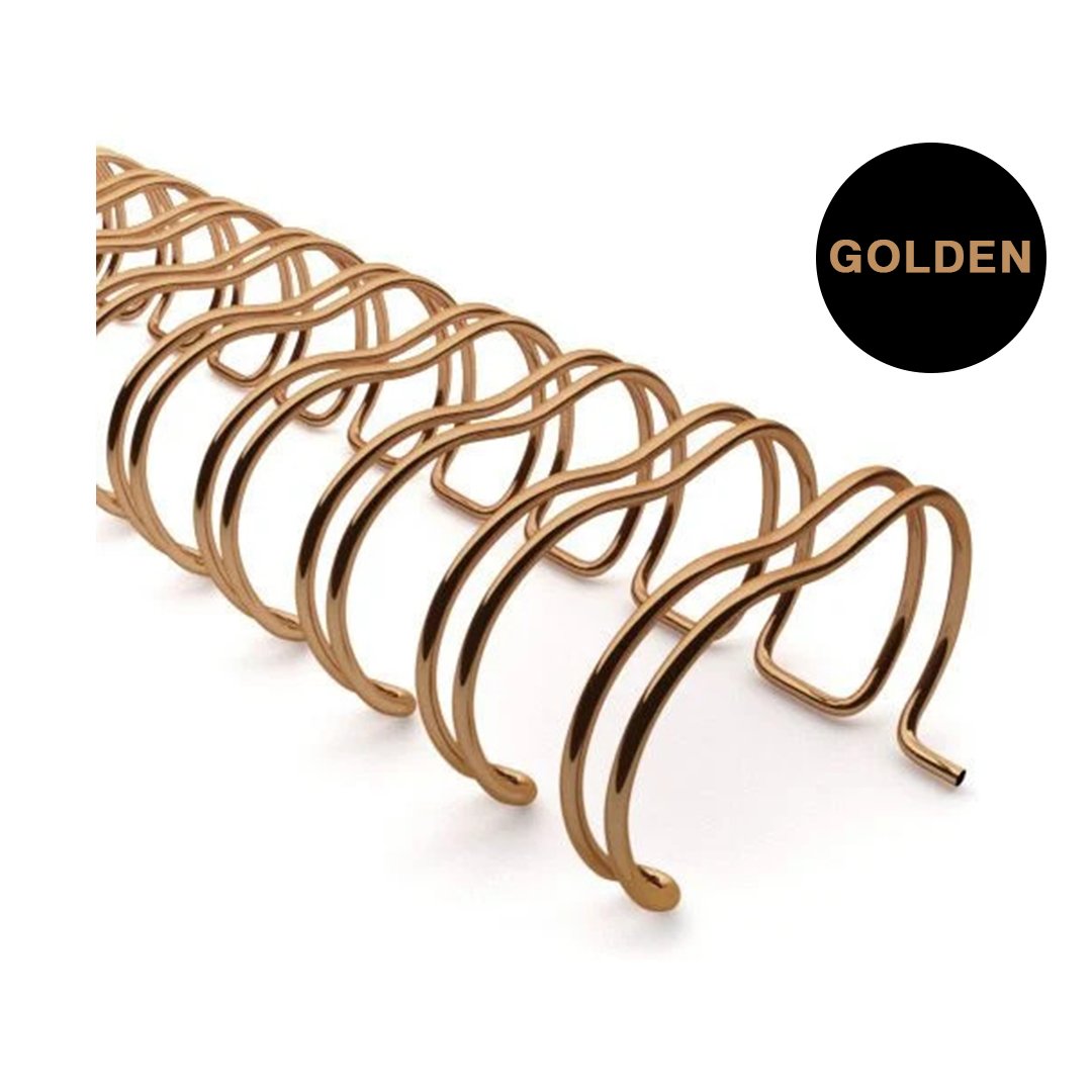 25 mm 2:1 Double Loop Wire Binding | Twin Loop Wire Binding Ring A/4