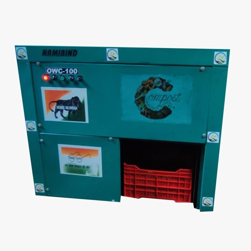 Automatic Waste Composting Machine | Inner Body SS 304 Outer Body SS 204 | Intake Waste 25-35 kg/cycle