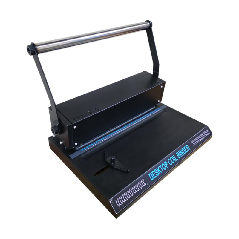 Namibind Spiro 40 Spiral Binding Machine, A4 Size, 40 mm Max Binding Thickness, 40 Holes, Iron Material, Binds 12 Sheets at Once, Ideal for Office, School, and Business Use