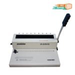 Namibind W12 Manual Wire Binding Machine 12 Sheets Punching Capacity, 120 Sheets Binding, A4 Width, 34 Holes, Adjustable Margin, Ideal for Office & School Use