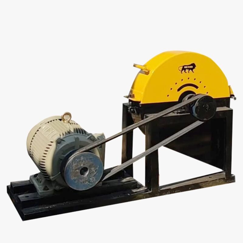Heavy Duty Wood Crusher & Sawdust Making Machine 50 Hp Motor 900 Kg/hrs Capacity