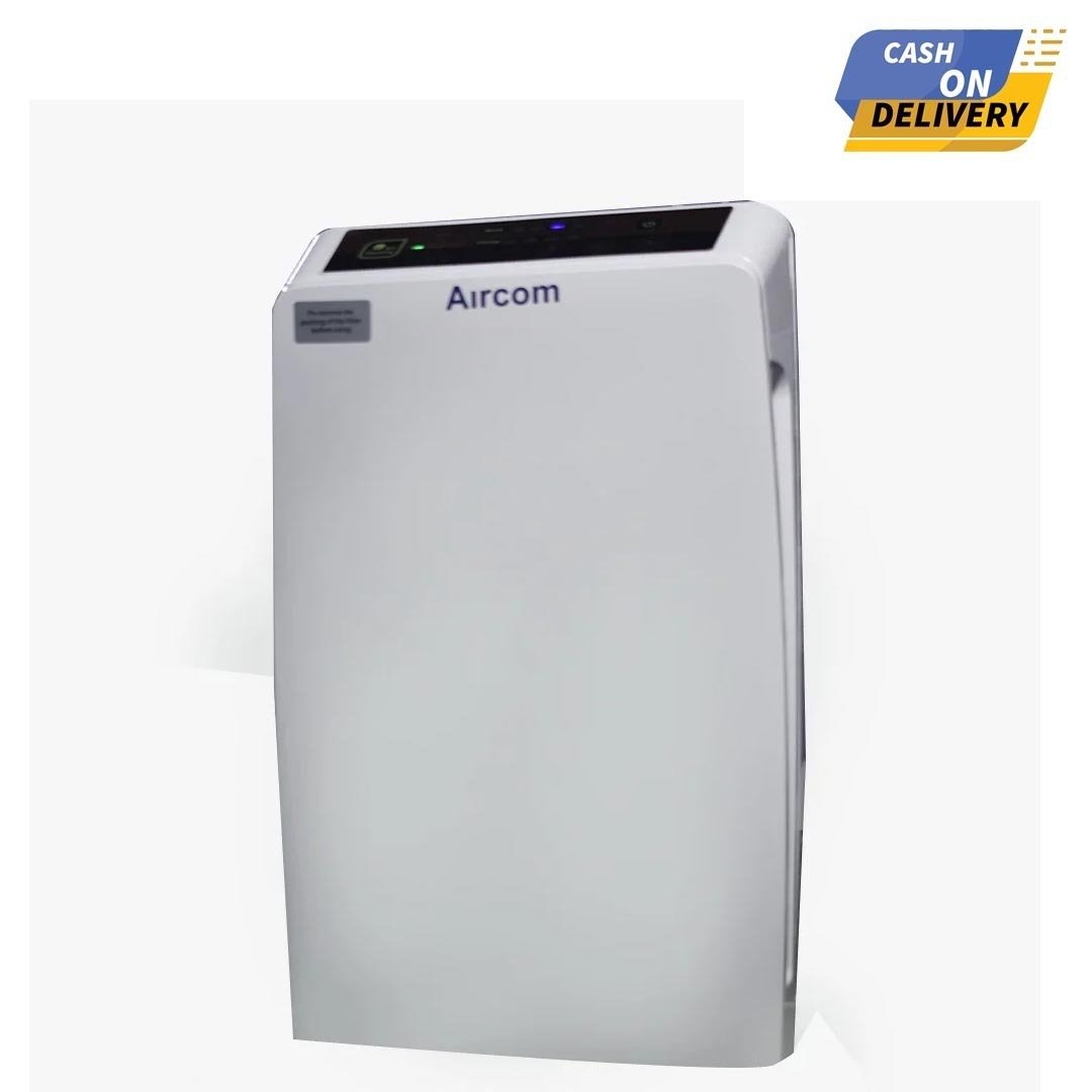 Aircom Air Purifier With CADR - 190 m3/h, PM 2.5, Anion 6 million/cm3