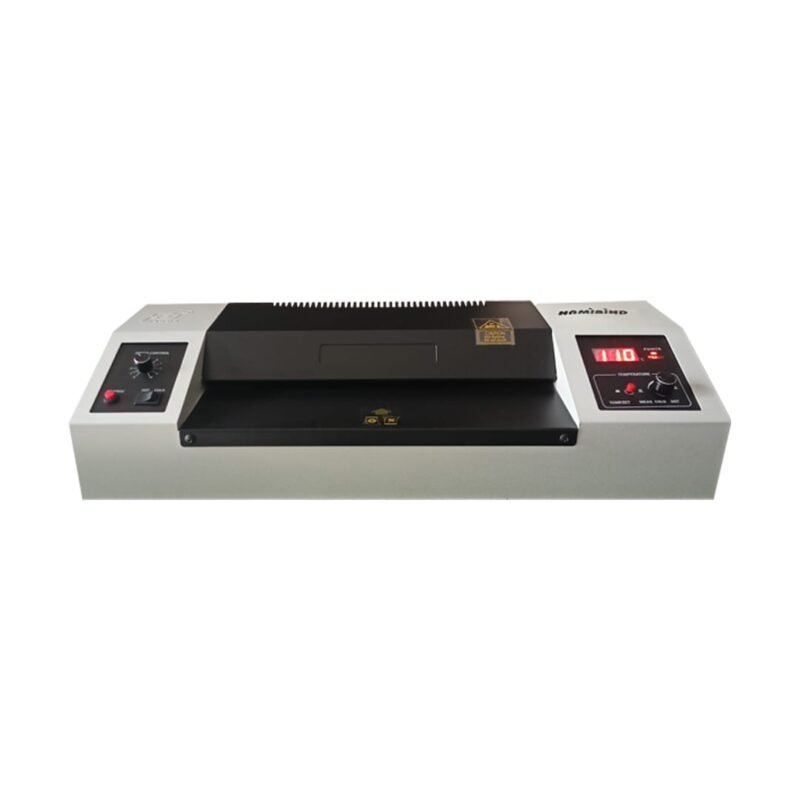 Heavy Duty Metal Body A3 Laminator with Temperature (0~180 .C) & Speed Control Max Laminating Width 450 mm Reverse Function Overheat Protection Perfect for Office School and Home Use