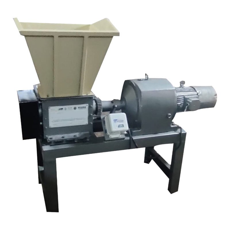 Namibind MS 300 Compact Dual Shaft Multi-Product Shredder Machine for Paper, Plastic, Fabric, Cardboard, and Laminated Sheets with 3 HP Motor