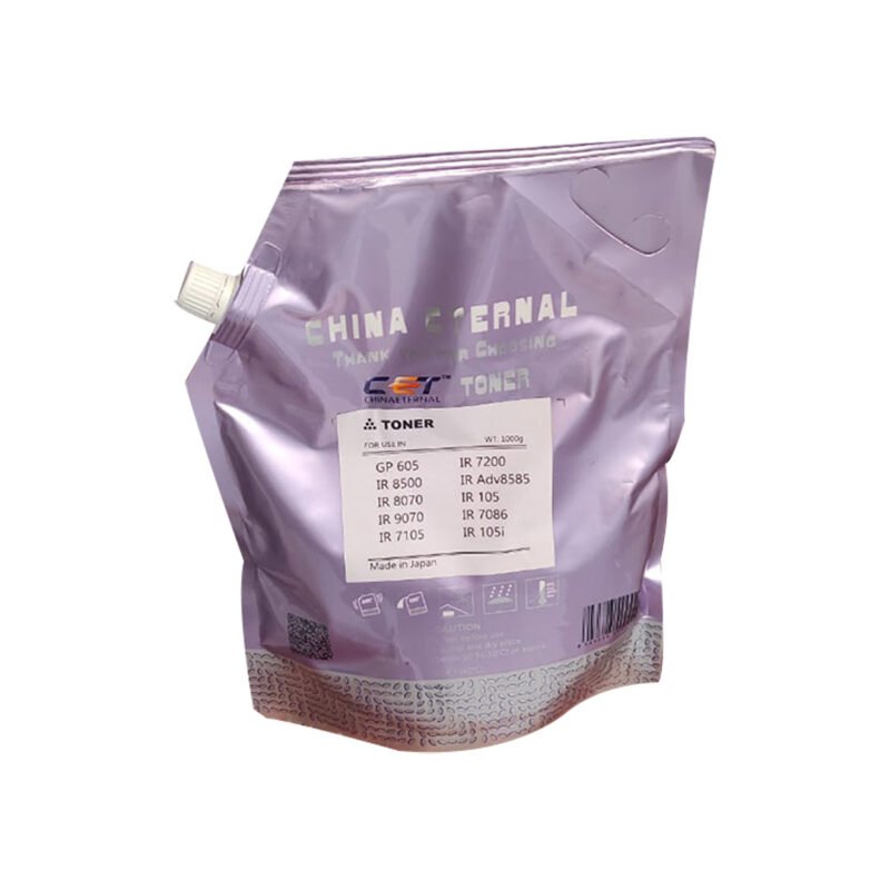 CET China Eternal Ink Toner Powder With Original Tetra Packing Ideal For Canon Image Runner 2020/2025/2200/2270/2525/3025/3225/3300/3570/4570/6570